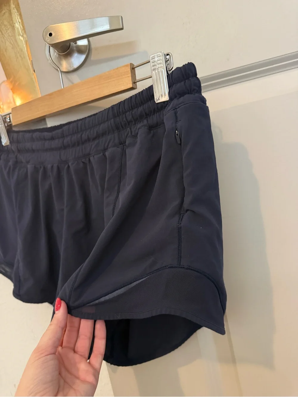 lululemon athletica Navy Blue Athletic Shorts